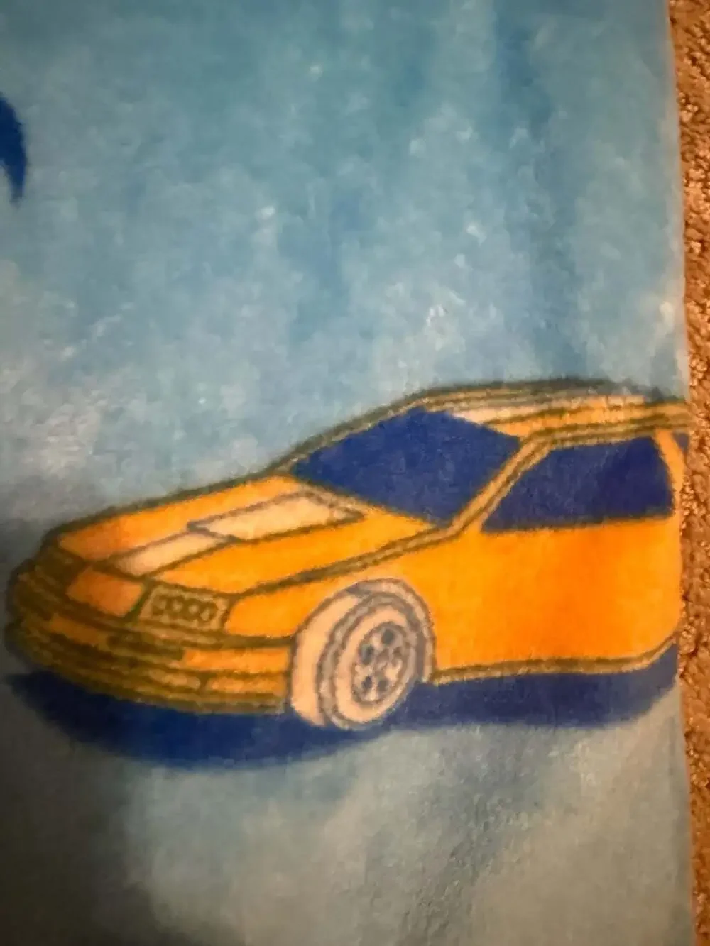 Hot wheels blanket New
